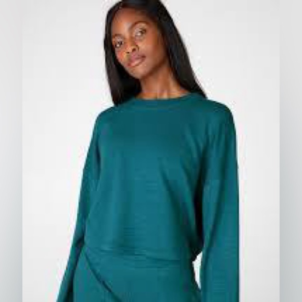 Fabletics Tie Back Sweatshirt XL NWT